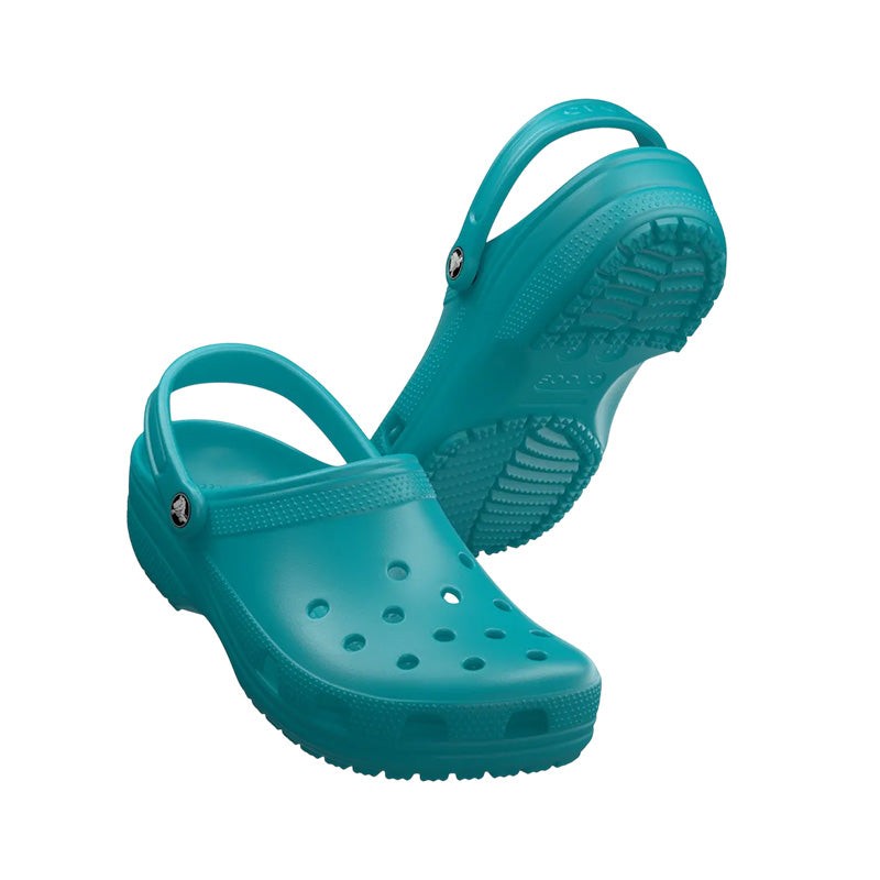 Zuecos Mujer Crocs Classic - Turbo Teal