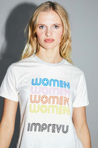 The Fred Women T-Shirt In A Cotton And Linen Blend