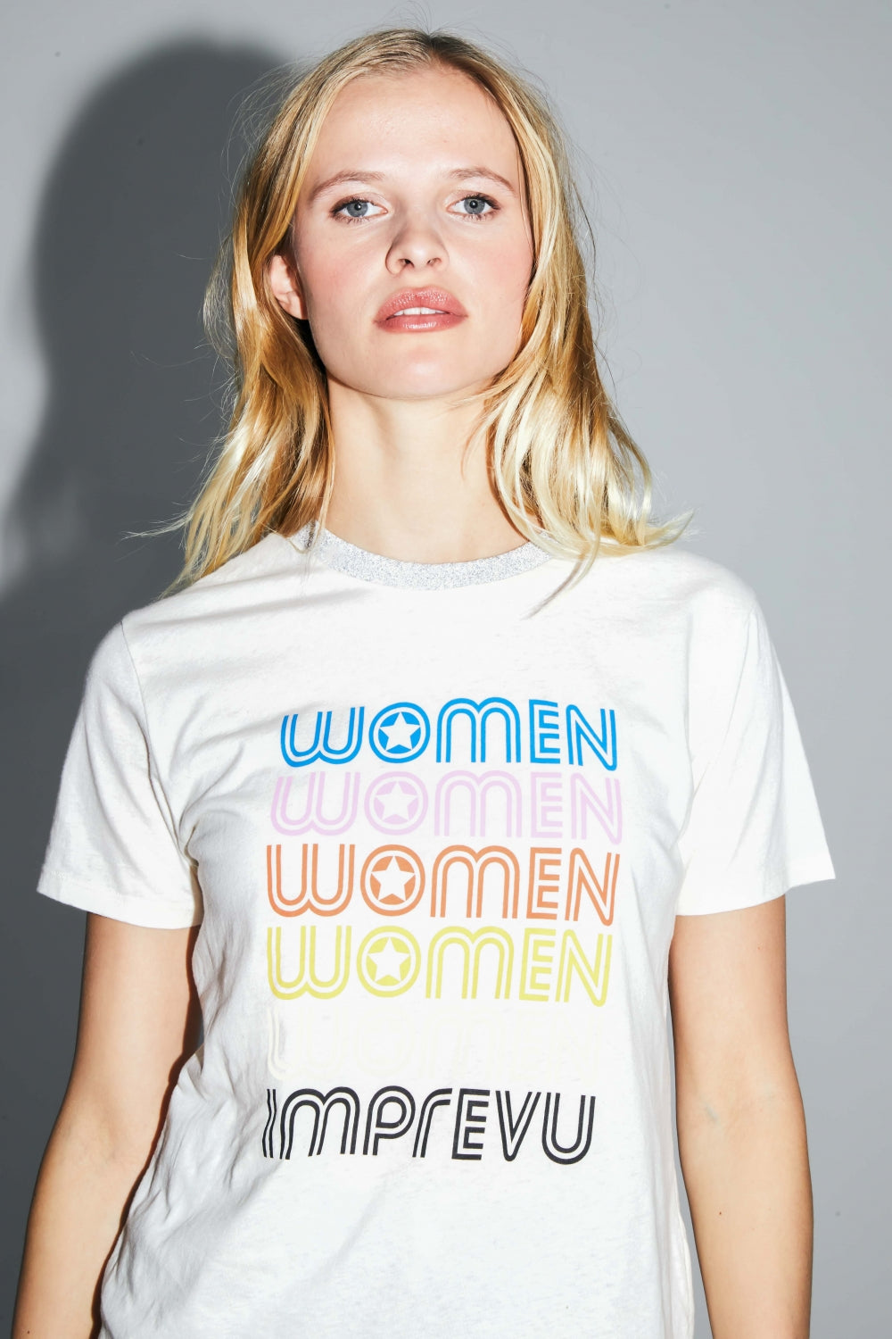 The Fred Women T-Shirt In A Cotton And Linen Blend
