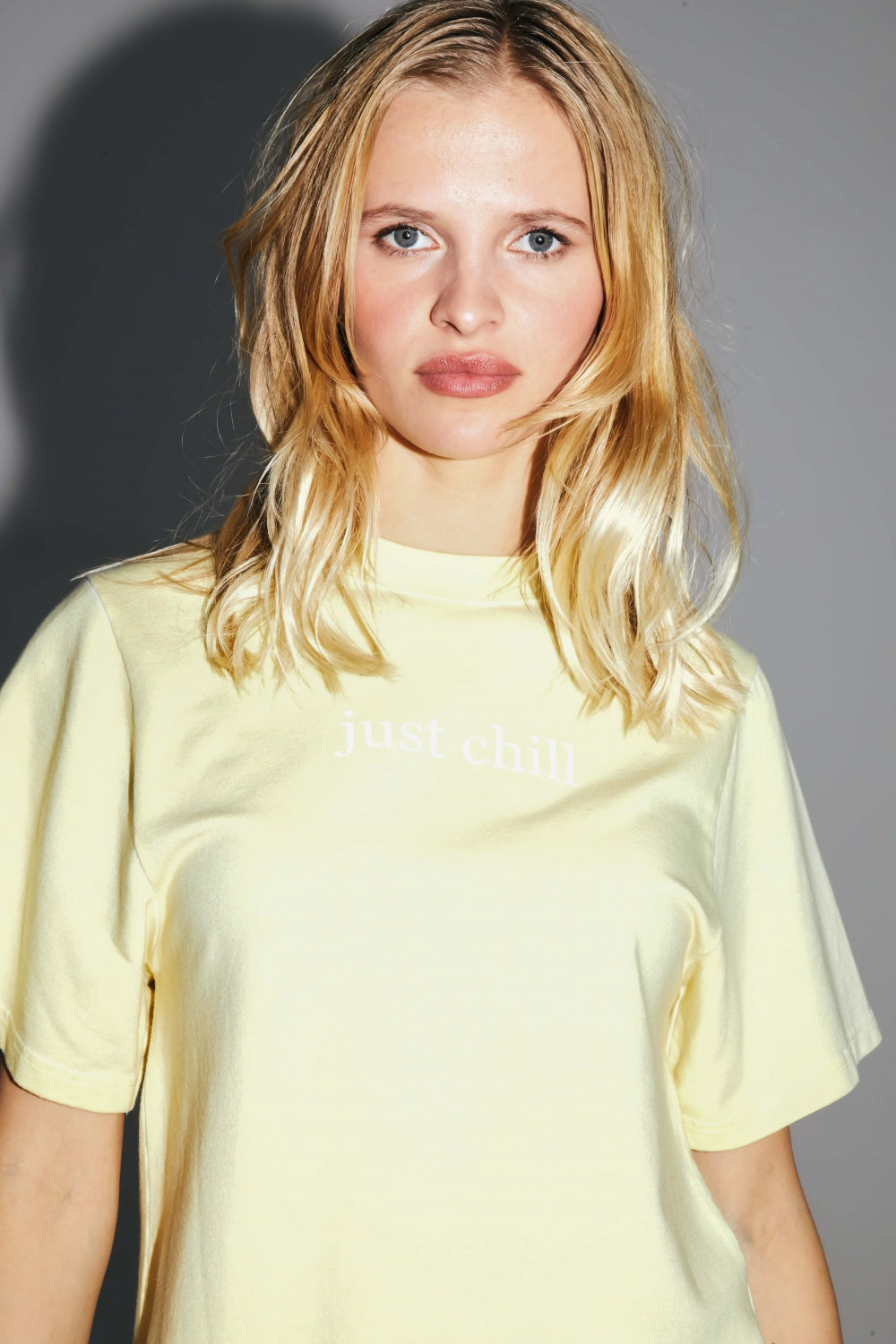 The Colette Collector T-Shirt In Yellow Cotton And Modal Jersey