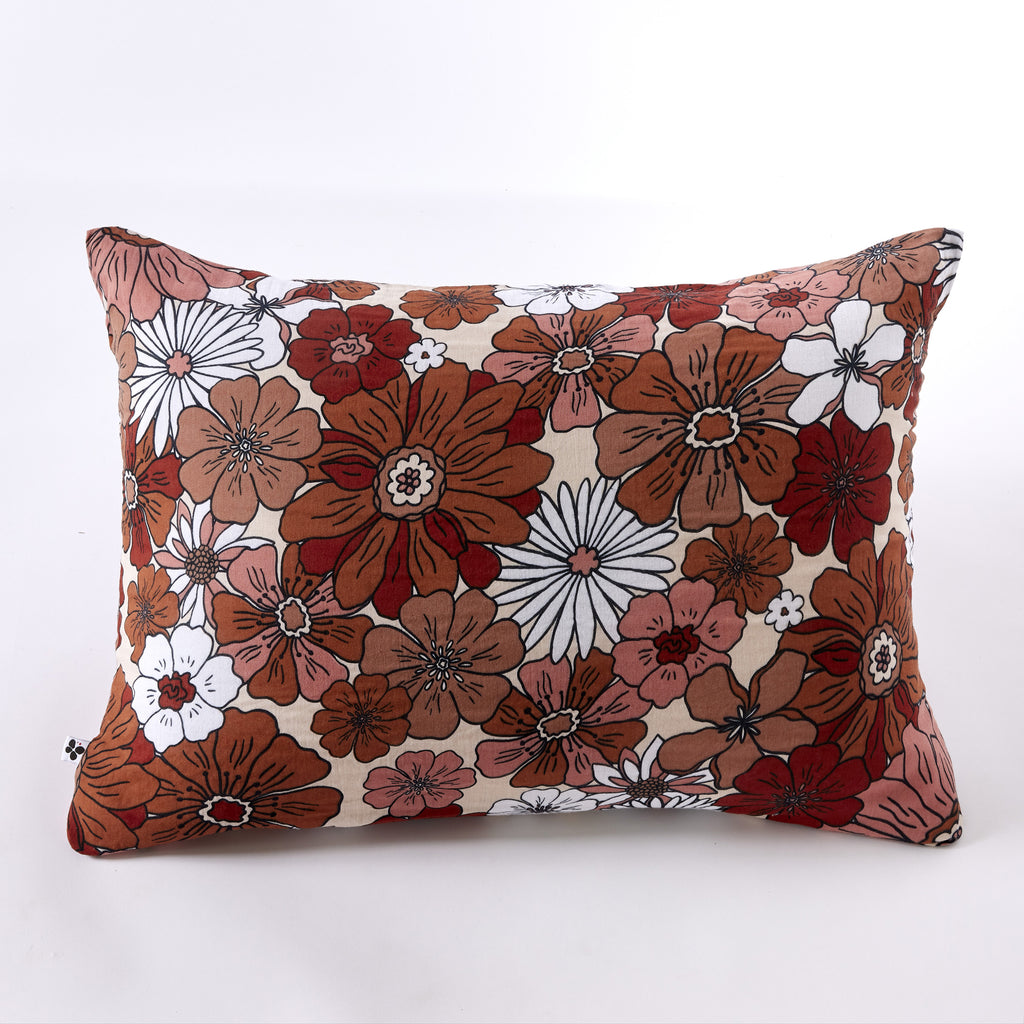 Funda de almohada - Gasa de Algodón Estampada - Anna