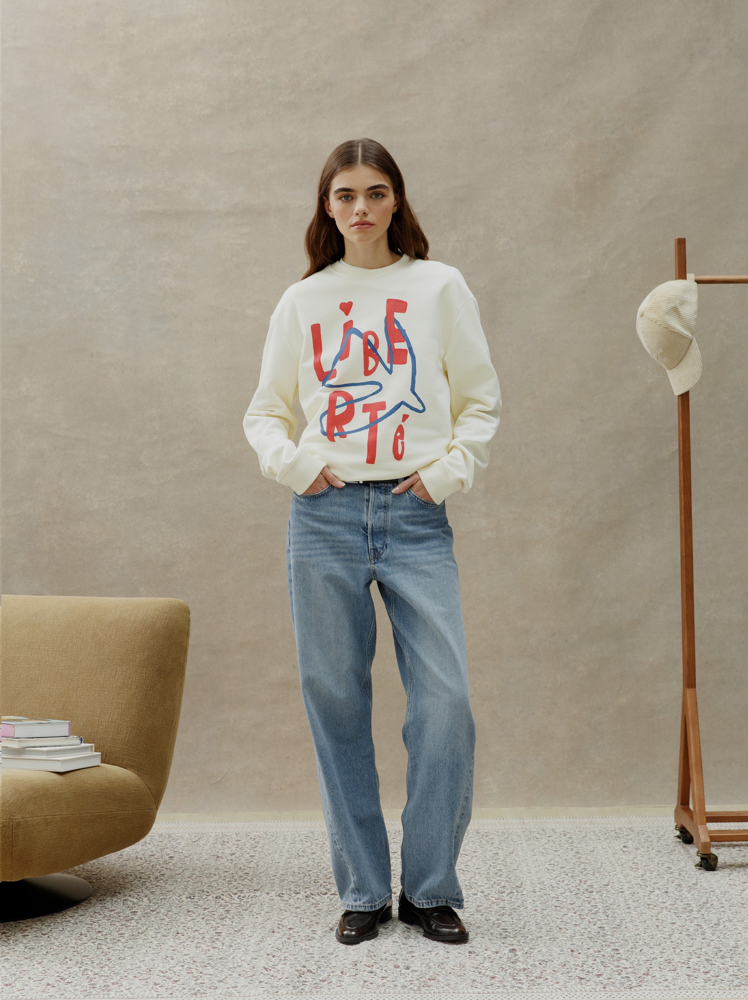 Sudadera unisex Crudo Sketch