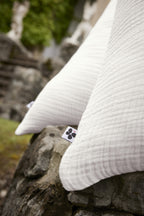 Ina - Plain Quadruple Cotton Gauze Pillowcase - Chantilly