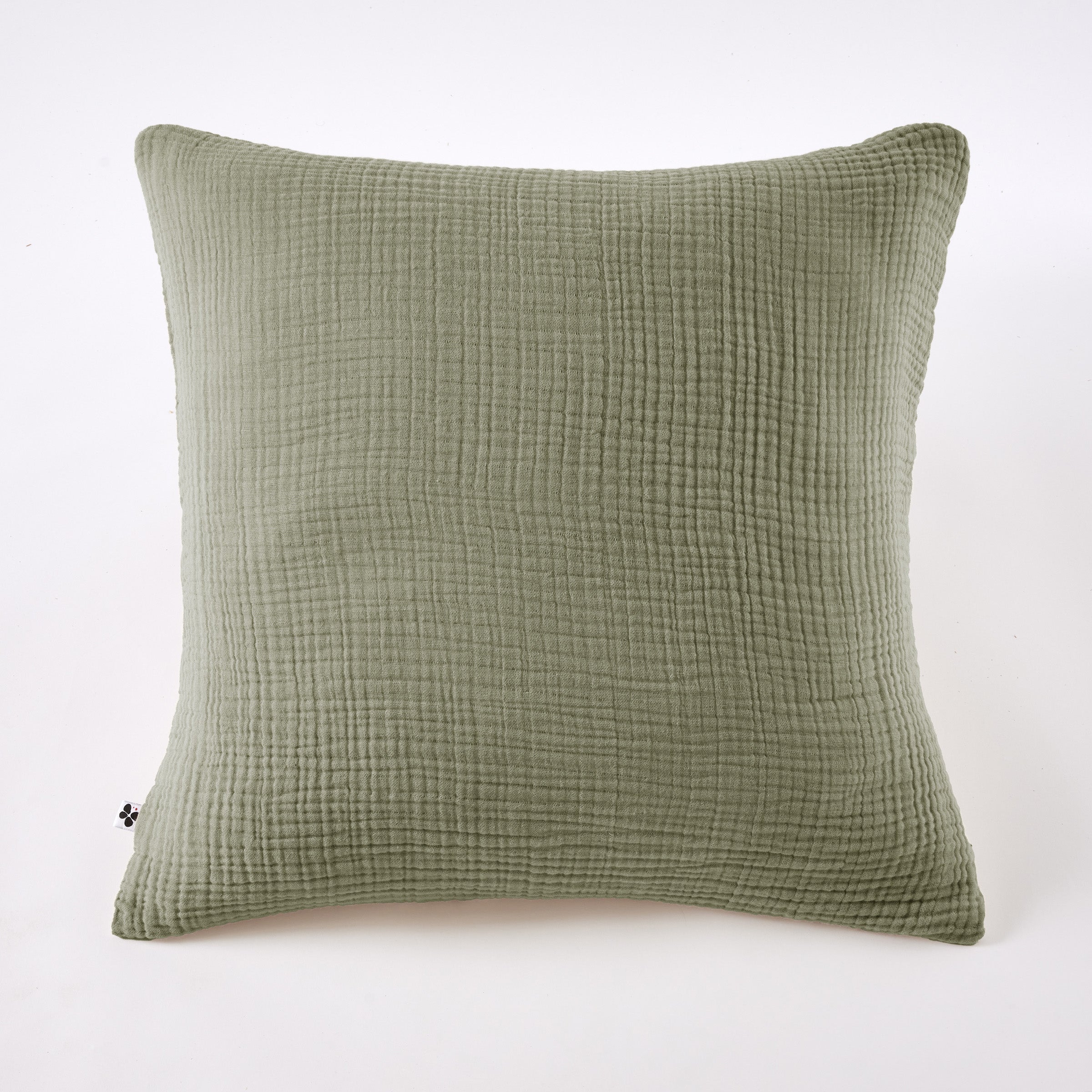 Ina - Pillowcase - Plain Quadruple Cotton Gauze - Rosemary