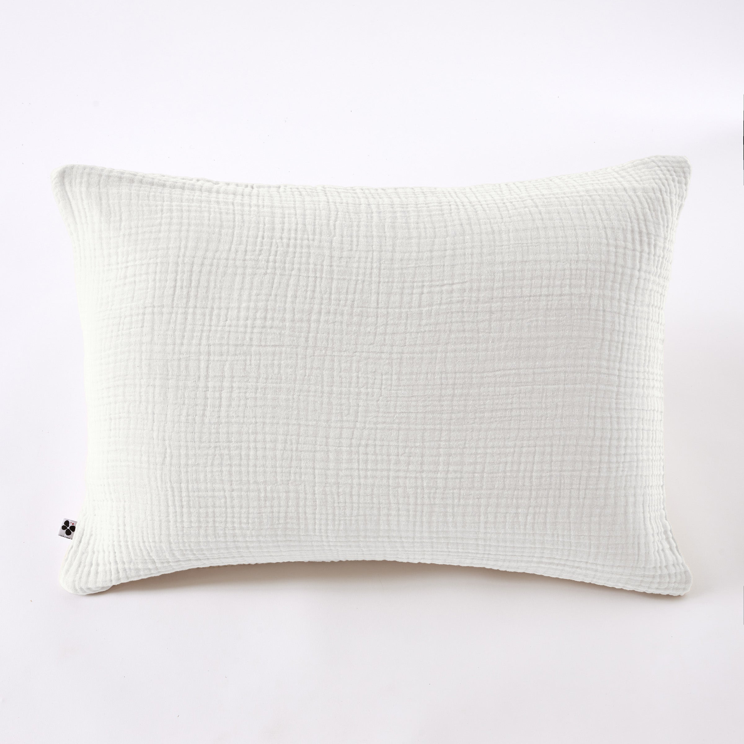 Ina - Plain Quadruple Cotton Gauze Pillowcase - Chantilly