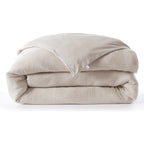 Alma - Housse De Couette - Nid D'Abeille Uni - Pampa