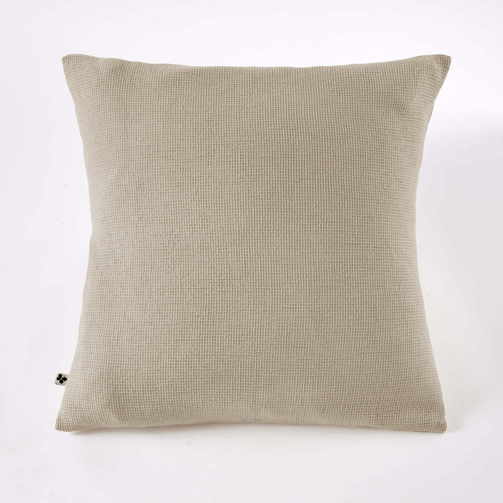 Alma - Pillowcase - Plain Waffle Cotton - Twine