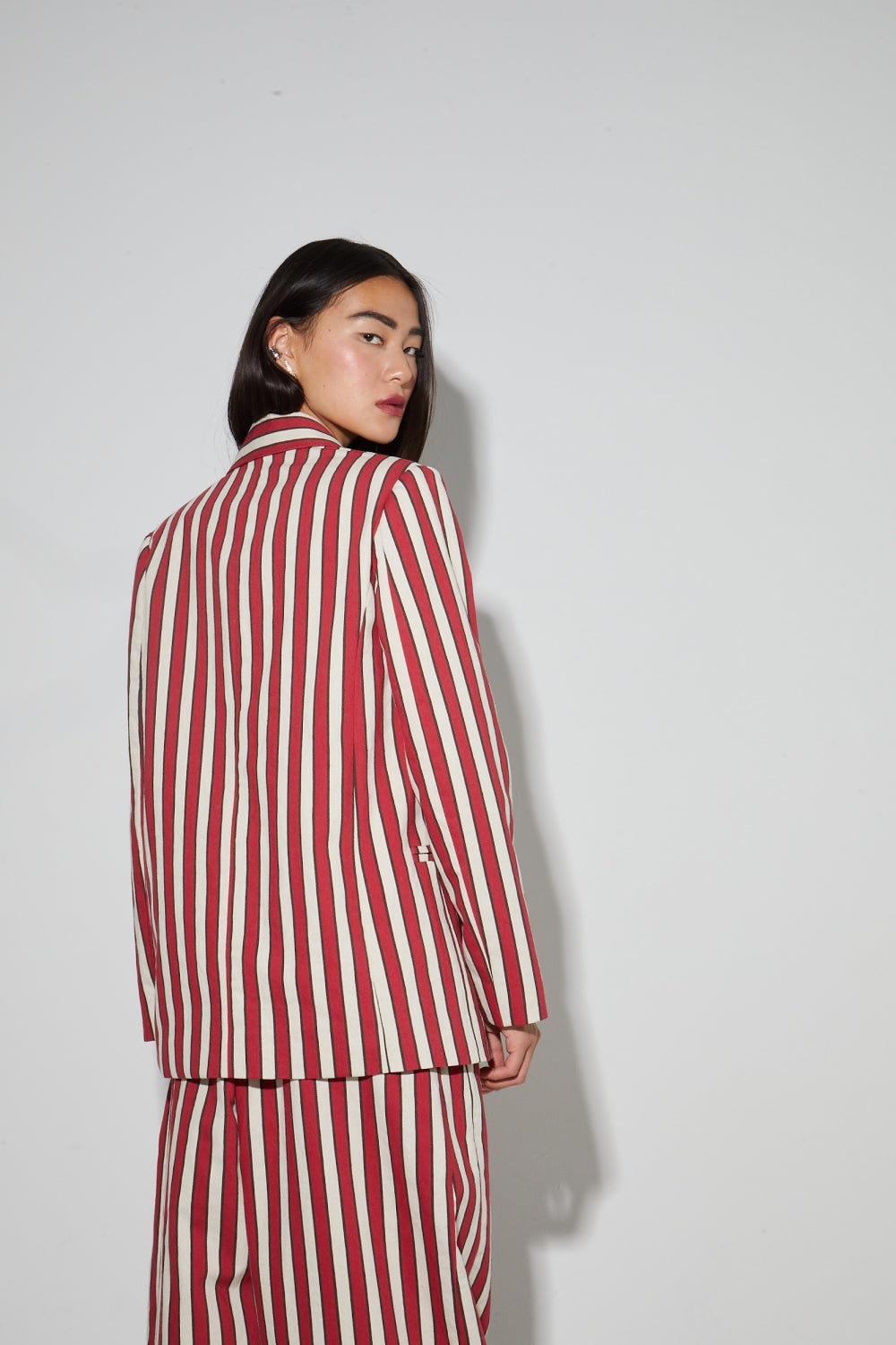 Blazer Jimmy Riviera Red Fabriqué En Italie