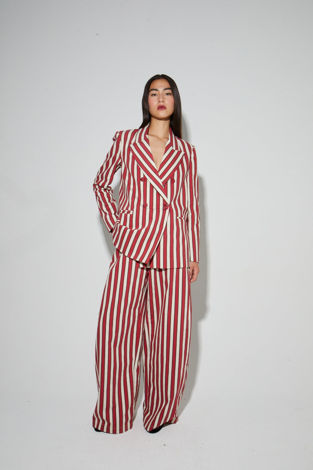 Blazer Jimmy Riviera Red Fabriqué En Italie