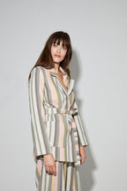Eden Blazer, Summer Stripes Made In Italy