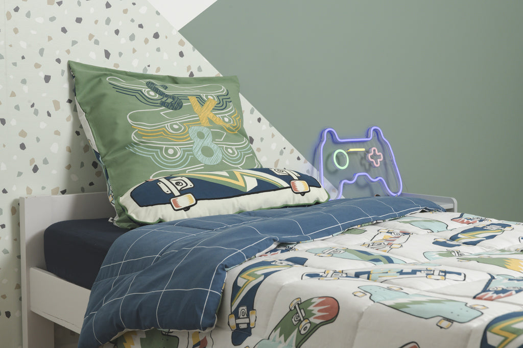 California - Printed Duvet + 1 Pillowcase - Printed Cotton