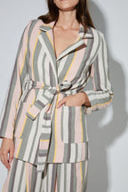 Eden Blazer, Summer Stripes Made In Italy