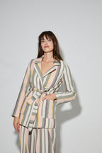 Eden Blazer, Summer Stripes Made In Italy