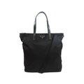 Prada - Bolso tote Pattina de nailon - Mujeres - Negro