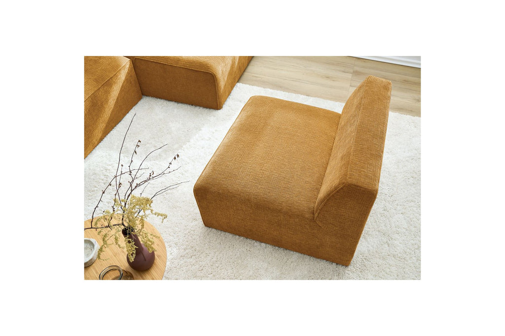 Chauffeuse 1 Place Pour Canapé Modulable - Megeve - Tissu Texturé