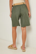 Bermuda - Kaki - Femme