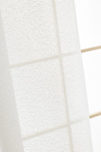 Adjustable Curtain + 8 Clip Rings - Elda - Ivory