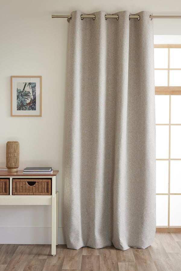 Rideau Occultant + 8 Oeillets - Eres - Taupe