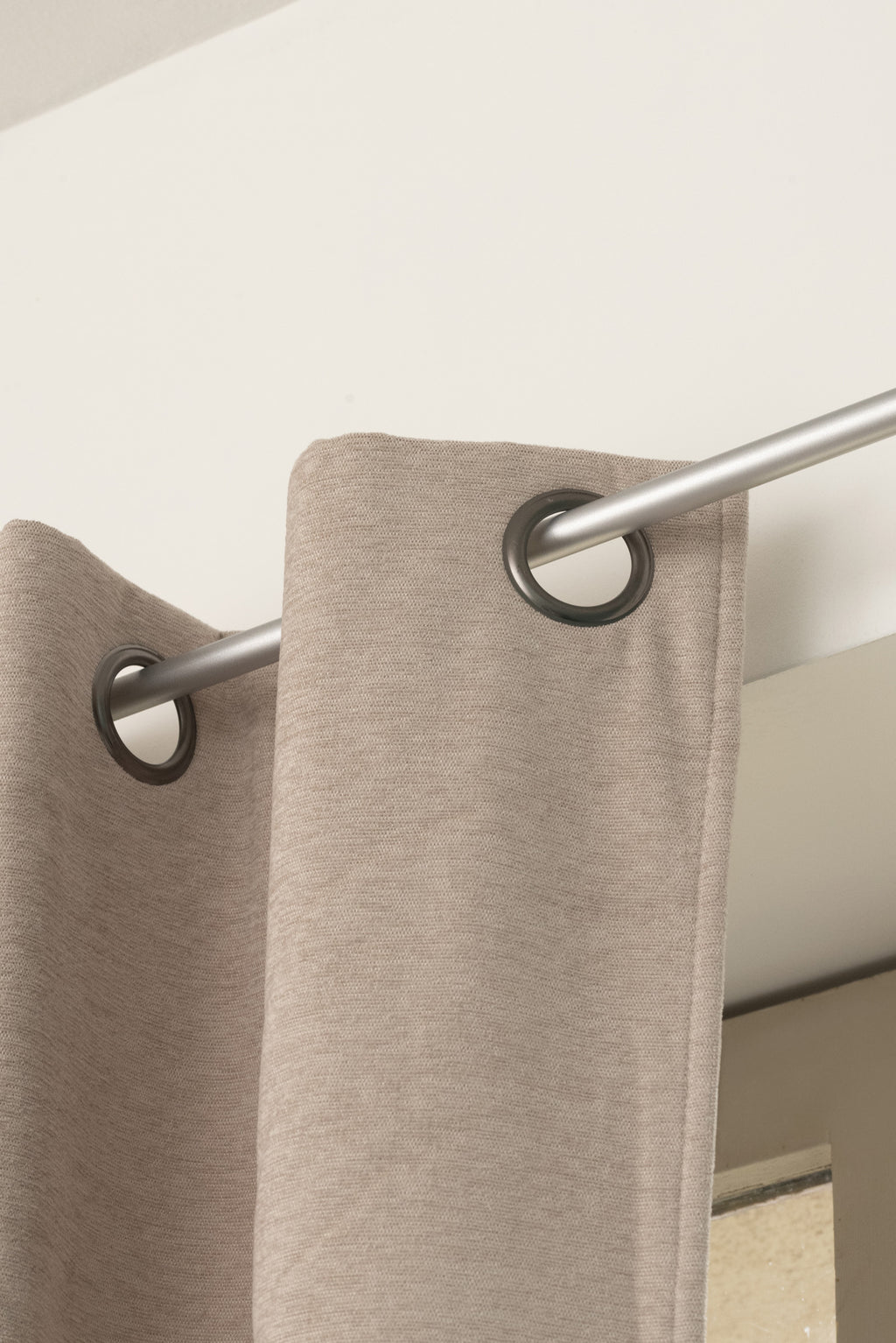 Rideau + 8 Oeillets - Osiris - Taupe