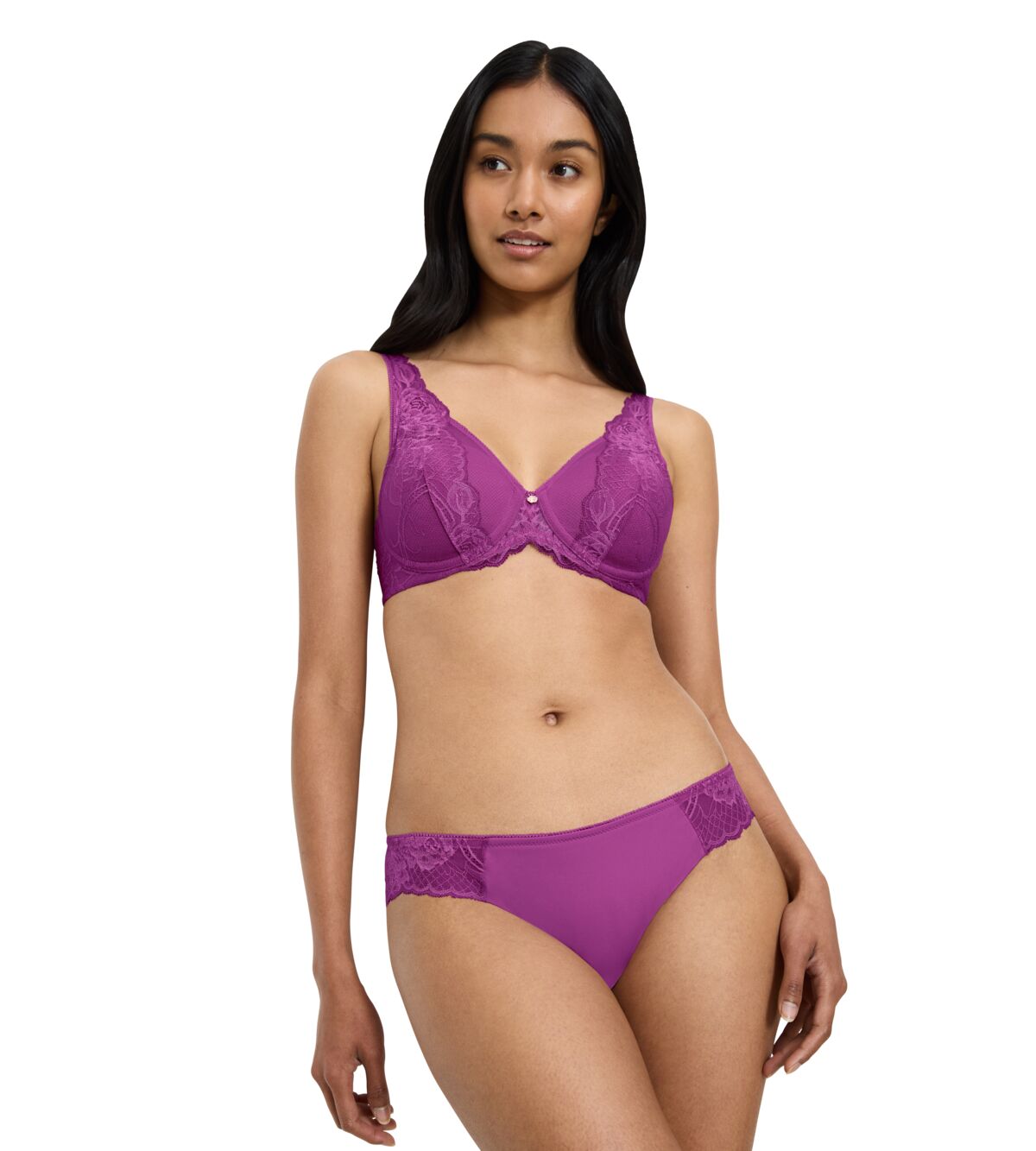 Soutien-Gorge Wild Peony Florale Wp - Purple