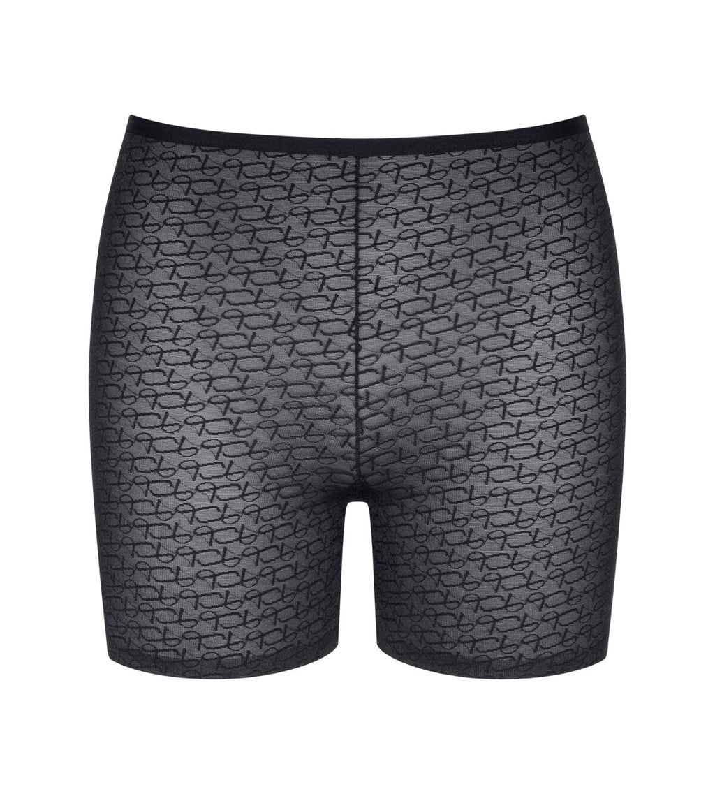 Shorty Couvrant Triumph Signature Sheer Shorts - Black