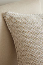 Removable Cushion Cover With Piping - Atlas - Sand