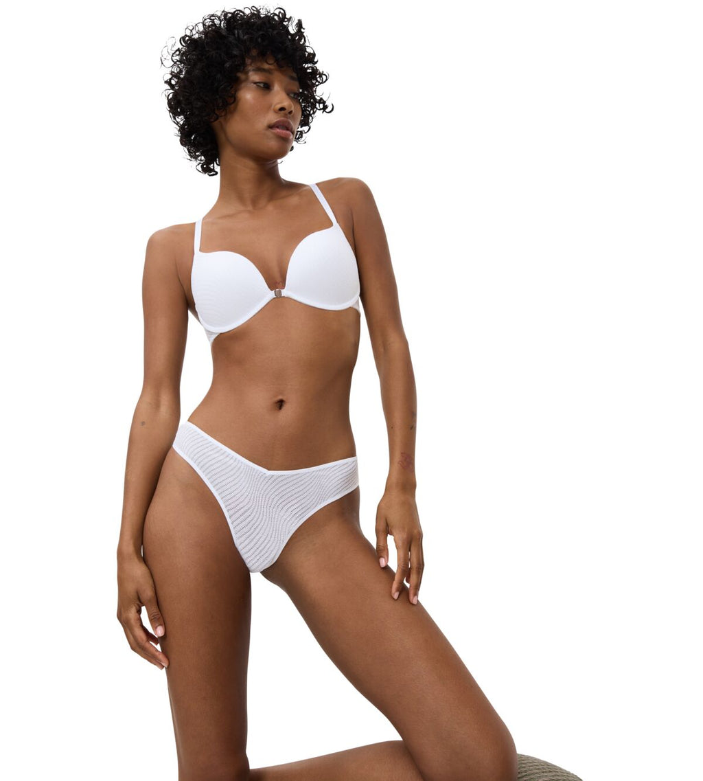 Braga Harmony Spotlight High Leg Brazilian - White