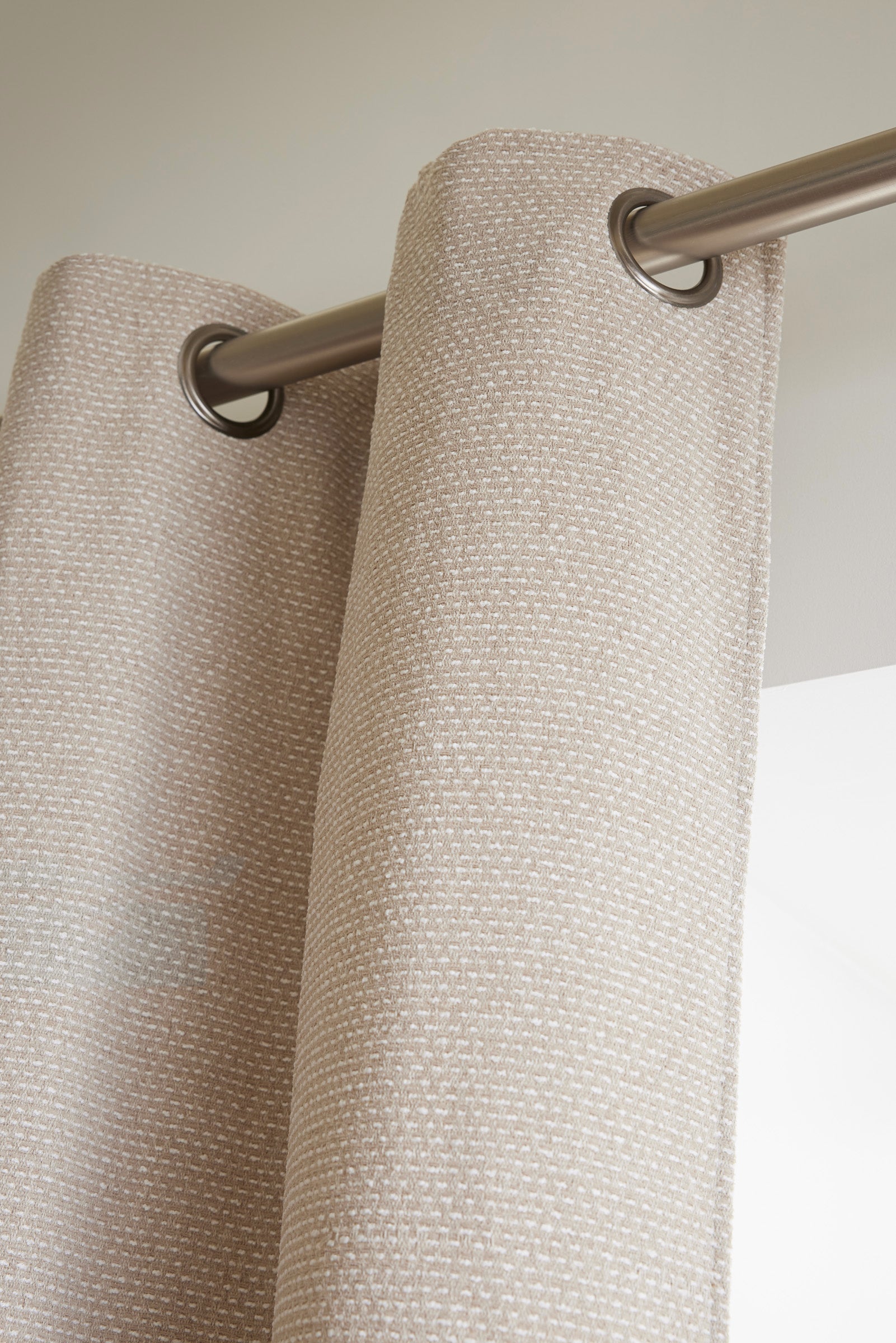 Rideau + 8 Oeillets - Elios - Taupe