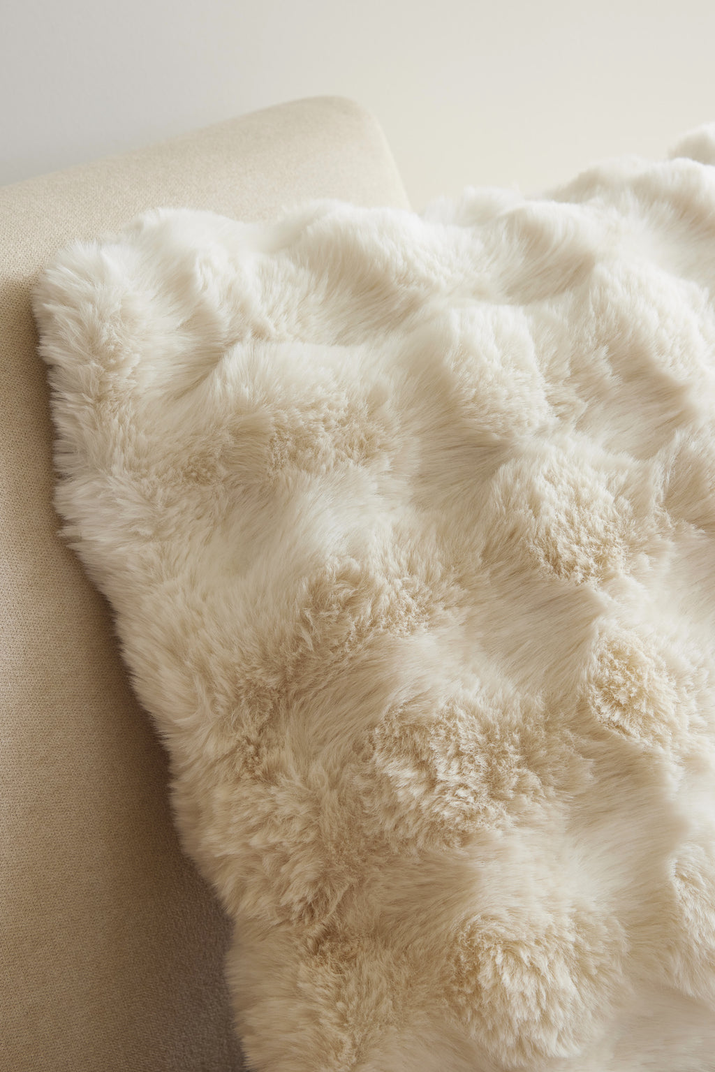 Coussin Imprimé Déhoussable - Astra - Ivoire