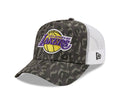 New Era Leopard Print A-Frame Trucker Cap Loslak