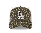 Gorra Trucker A-Frame con estampado de leopardo de New Era The Dodgers