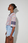 Blusa Billy Punto Italiano Rayas Colorido