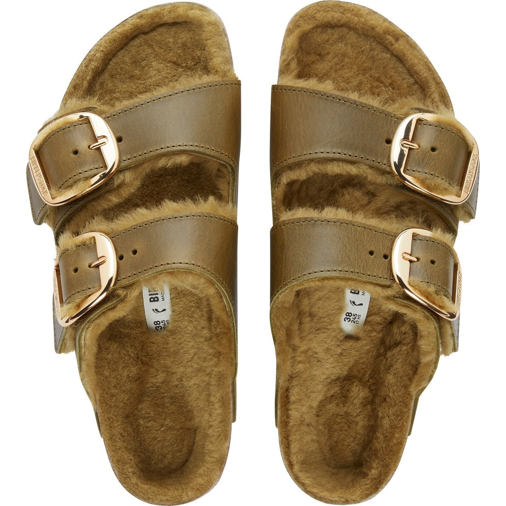 Sandales Arizona Bb Shearling Leoi Olive Laf