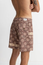 Rhythm - Mawi Trunk Boardshort - Brick - Men