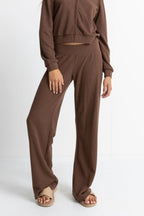Rhythm - Light Layers Trousers - Chocolate - Women