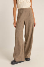 Pantalon Whitehaven Wide Leg - Chocolate - Femme