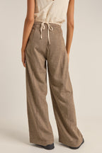 Pantalon Whitehaven Wide Leg - Chocolate - Femme