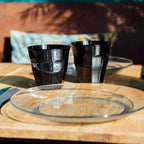 Duralex - Paquete De 6 Vasos Picardie - Negro - 25Cl