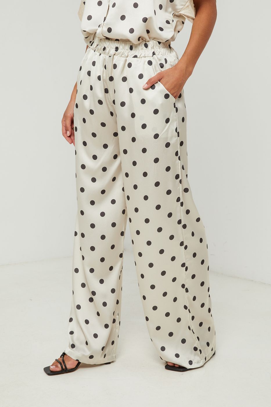 Pantalones - Beige