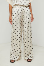 Pantalones - Beige