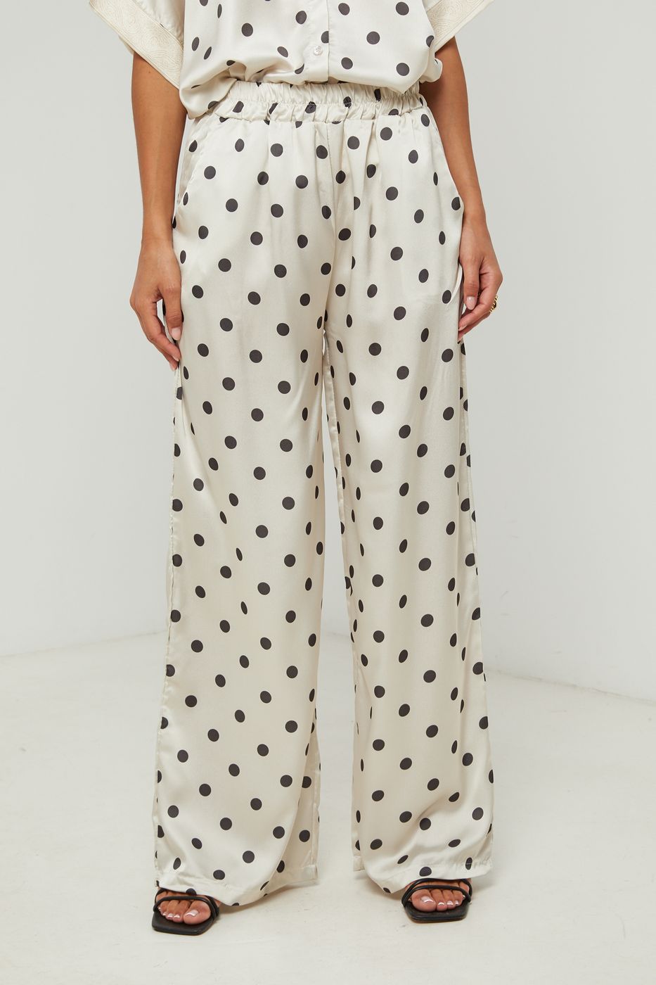 Pantalones - Beige