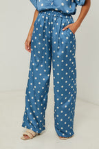 Pantalon - Bleu