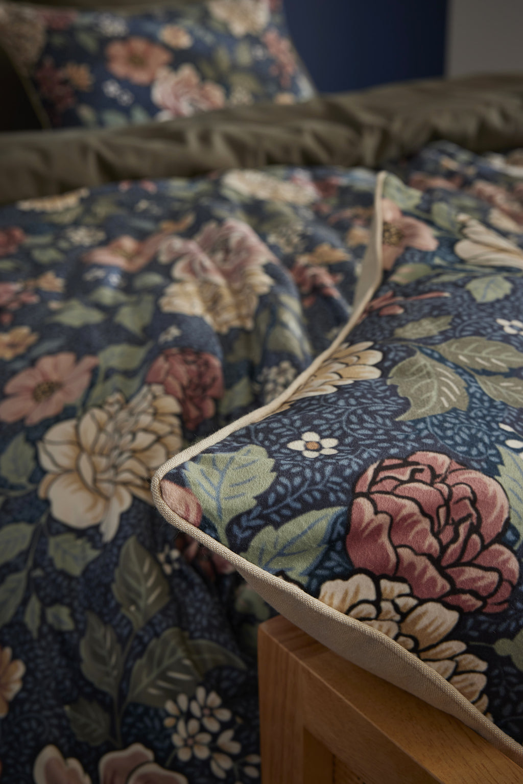 Augustine - Coussin Déhoussable - Velours Imprimé