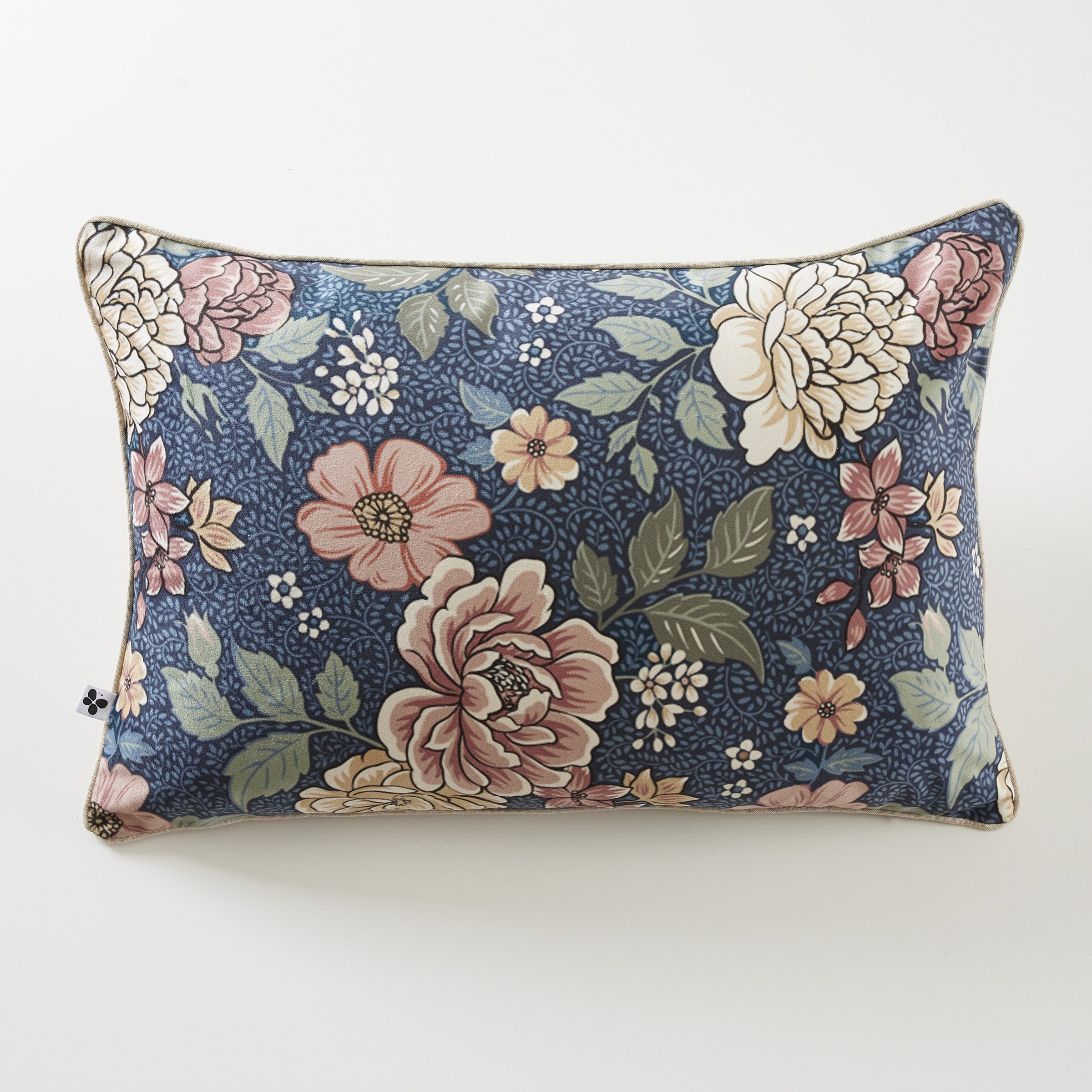 Augustine - Coussin Déhoussable - Velours Imprimé