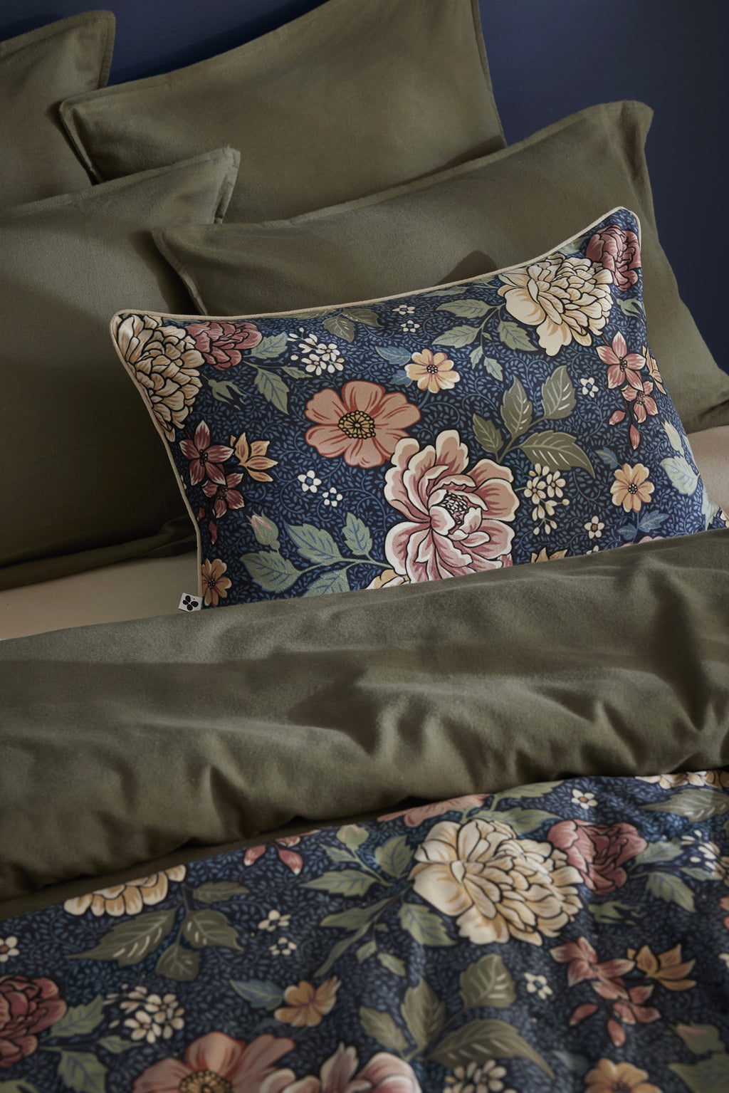 Augustine - Coussin Déhoussable - Velours Imprimé