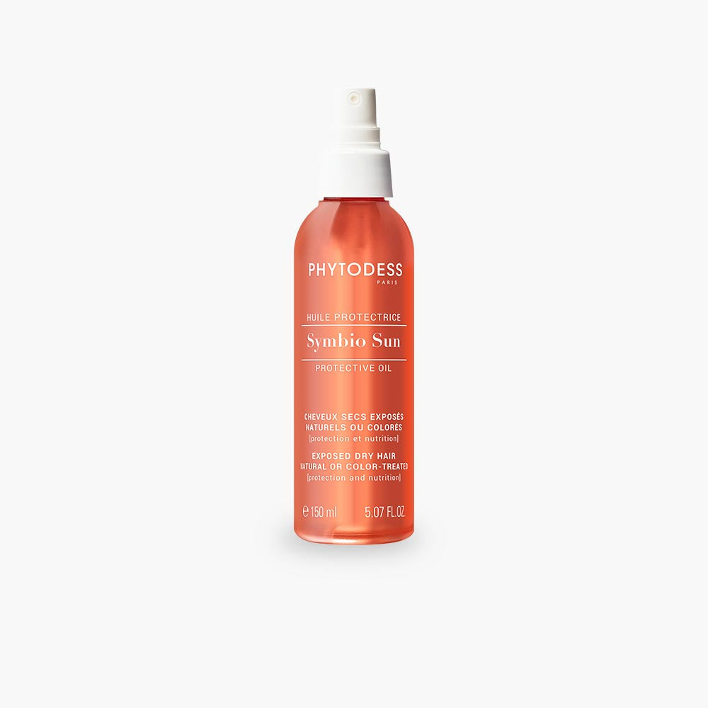 Protective Oil for Exposed Dry, Natural or Colored Hair Protection And Nutrition - Symbio Sun