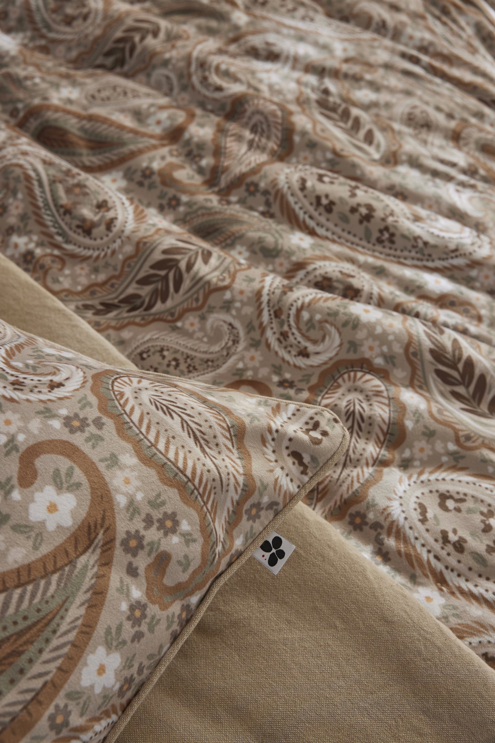 Removable Cushion Cover - Printed Velvet - Valentine