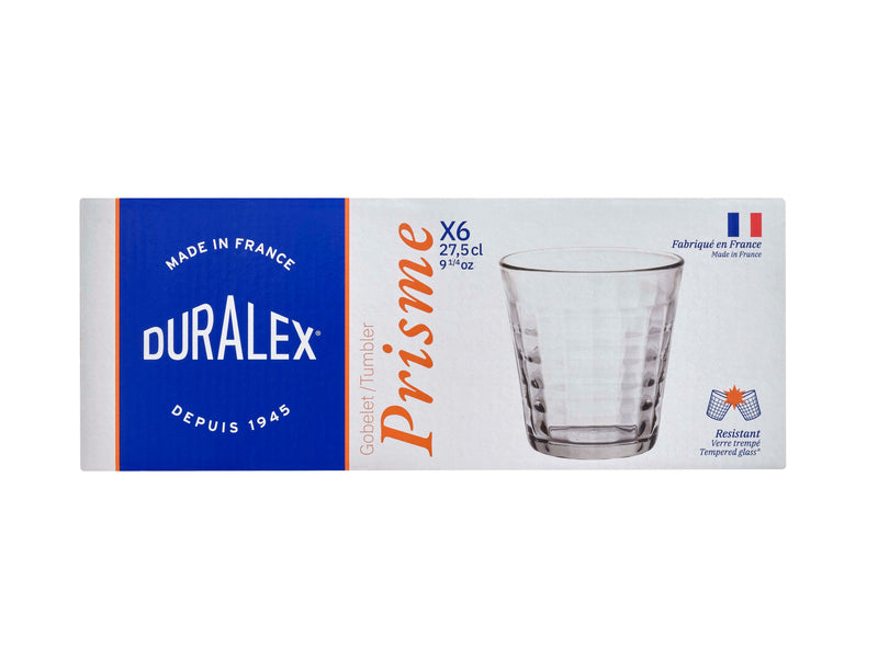 Pack De 6 Gobelets Prisme - Transparent - TU