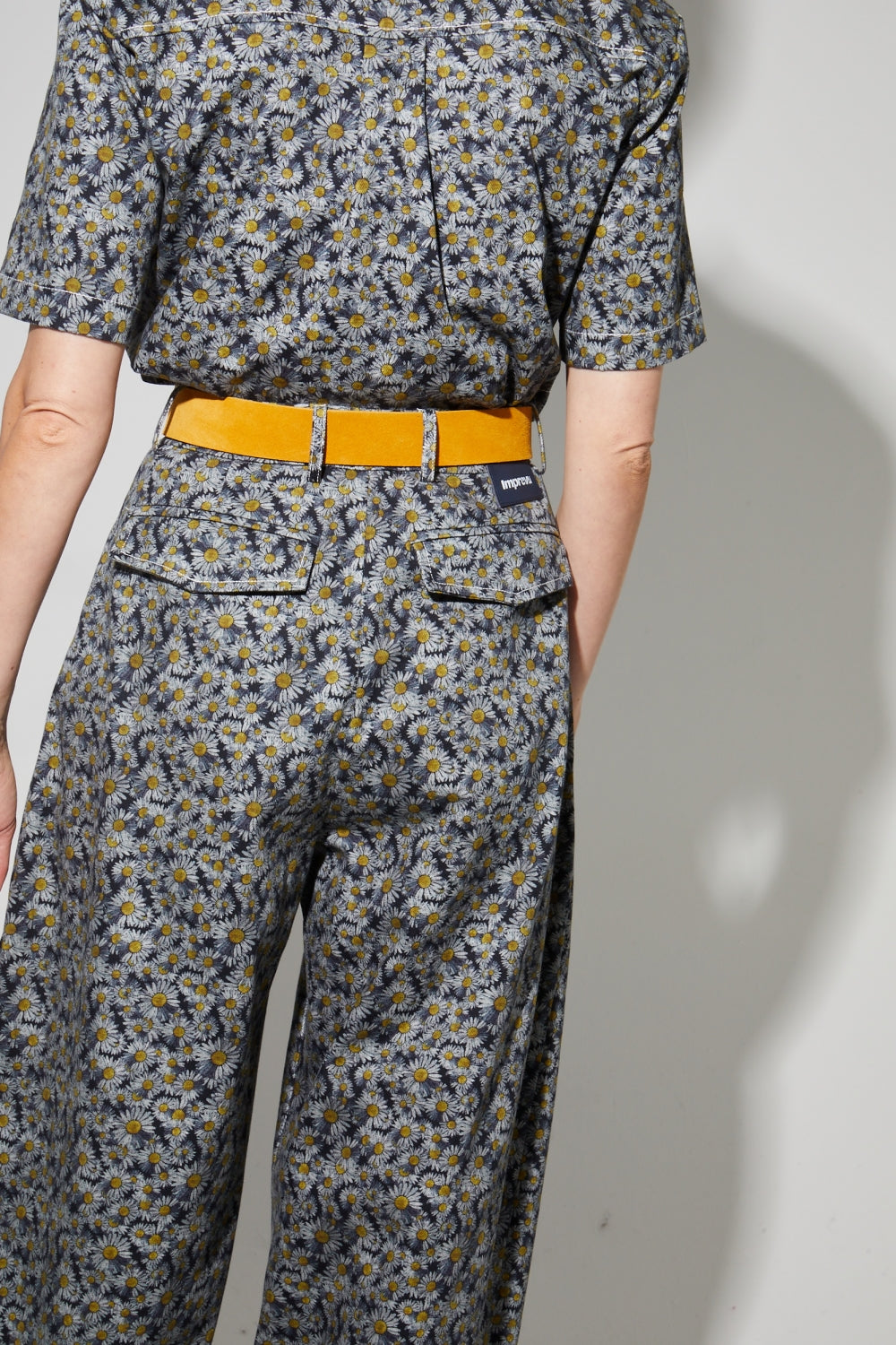 Rio Flower Power, Hergestellt In Italien - Denim