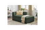Méridienne Pour Canapé Modulable Megeve - Tissu Chiné - Angle Droit